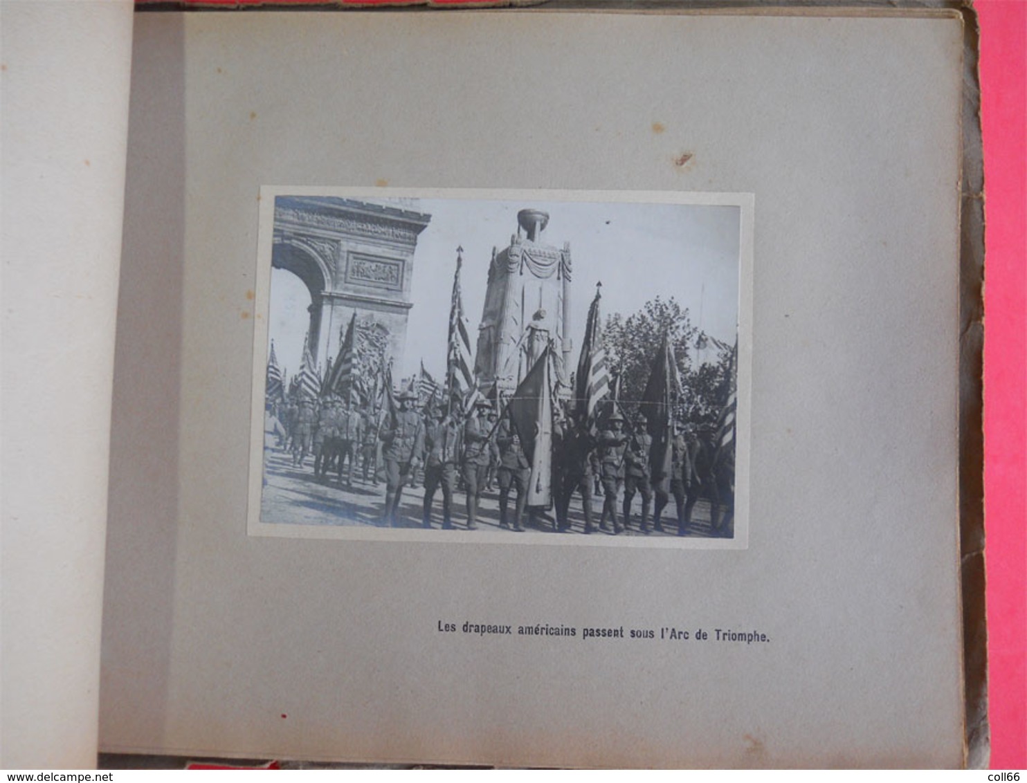 ww1 RARE Album 40 vraies photos Paris 1919 Fêtes de la Victoire Service photographique & cinématographique de Guerre