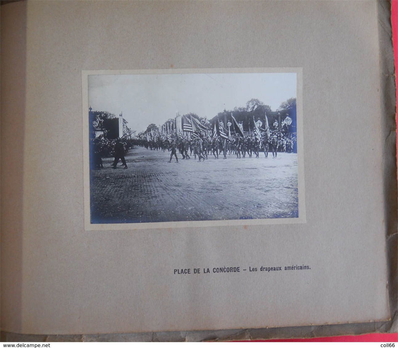 ww1 RARE Album 40 vraies photos Paris 1919 Fêtes de la Victoire Service photographique & cinématographique de Guerre