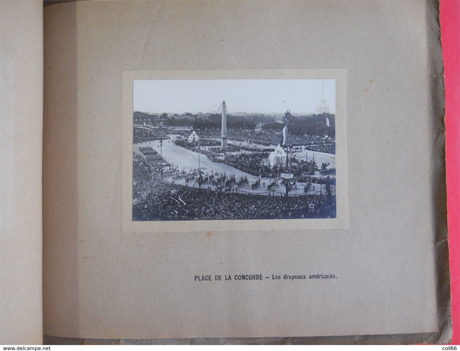 ww1 RARE Album 40 vraies photos Paris 1919 Fêtes de la Victoire Service photographique & cinématographique de Guerre