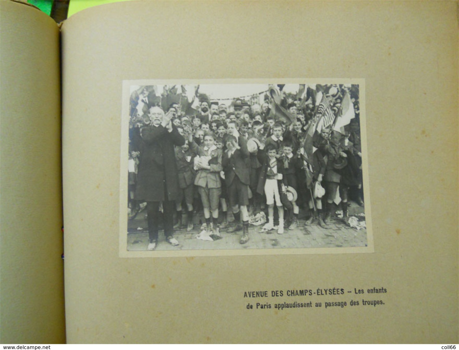 ww1 RARE Album 40 vraies photos Paris 1919 Fêtes de la Victoire Service photographique & cinématographique de Guerre