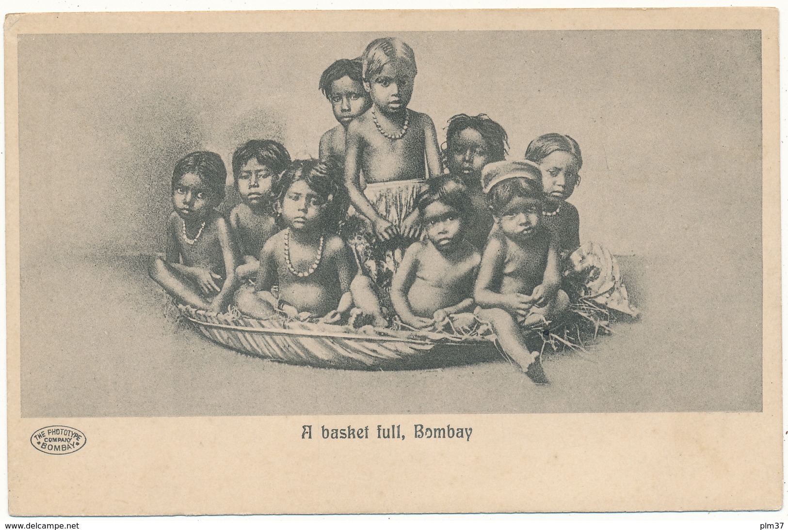 BOMBAY - A Basket Full, Enfants - Inde