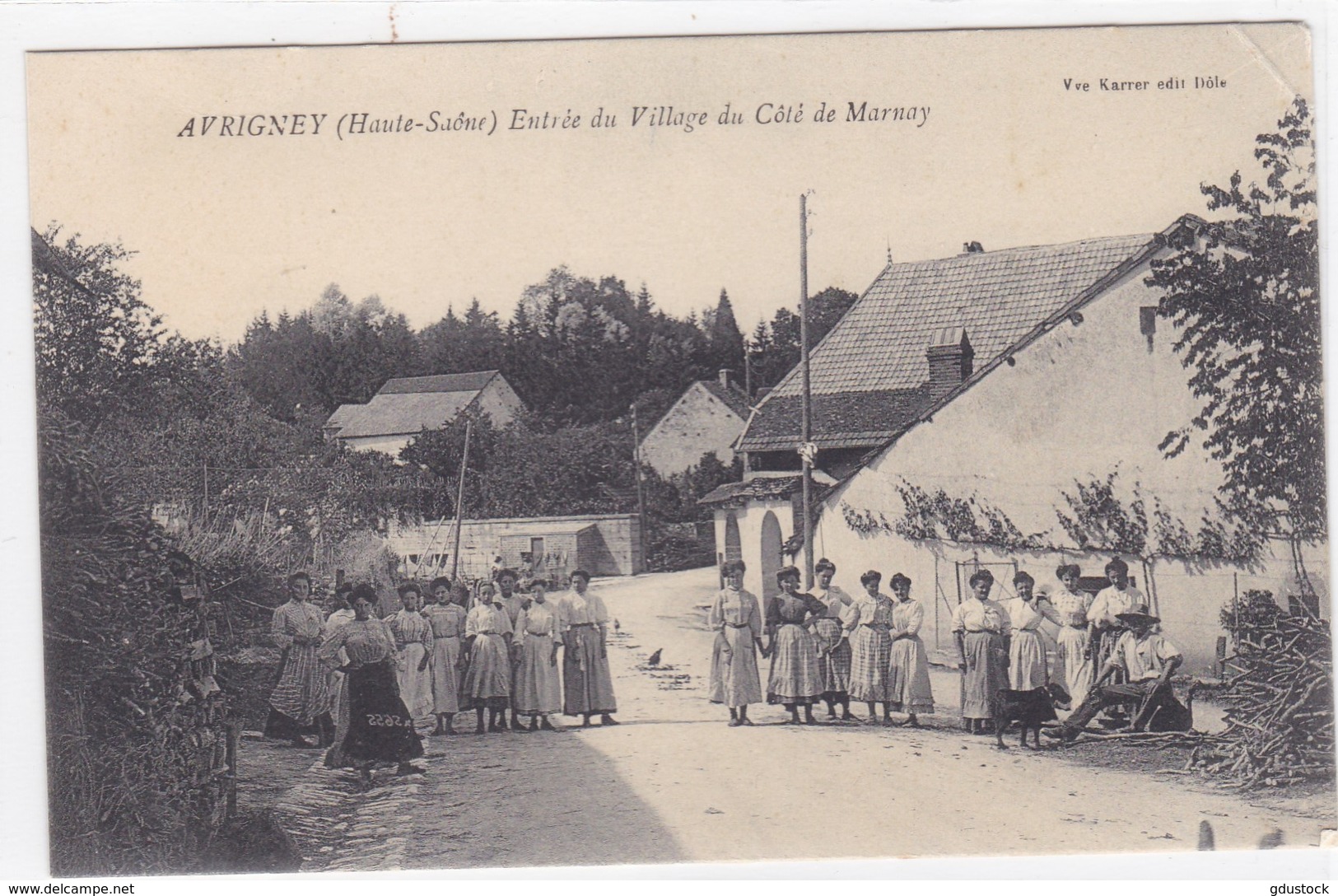 Haute-Saône - Entrée Du Village Du Côté De Marnay - Other & Unclassified