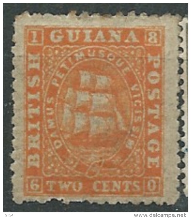 Guyane Britannique   - Yvert N°  16 (*) Gomme Altérée )   -   Aab 18326 - British Guiana (...-1966)