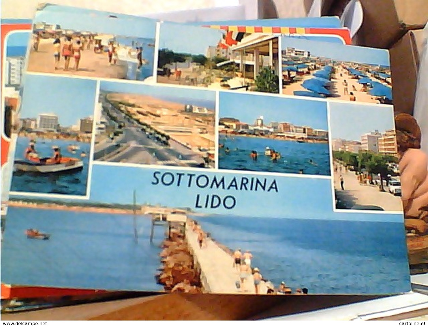 9 CARD SOTTOMARINA LIDO  VBN1966/95 GS1752