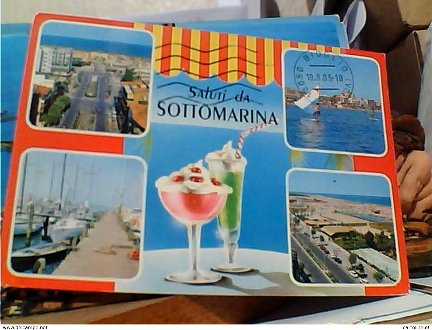 9 CARD SOTTOMARINA LIDO  VBN1966/95 GS1752