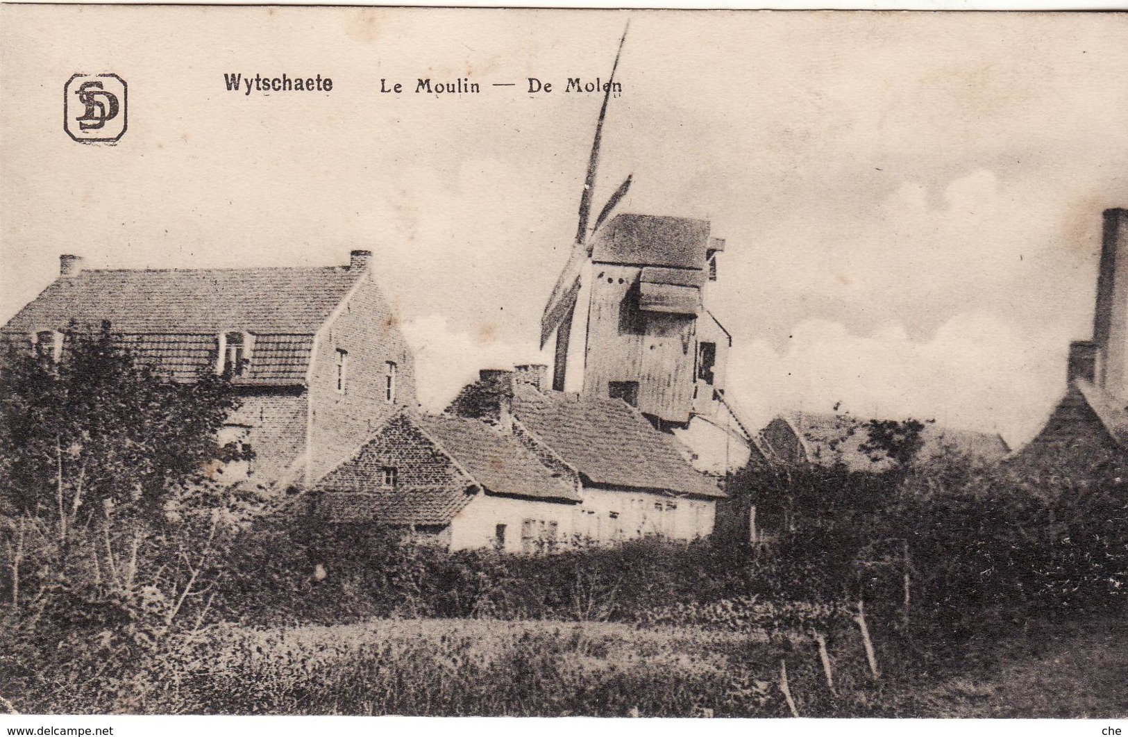 WYTSCHAETE  MOULIN A VENT MOLEN - Other & Unclassified