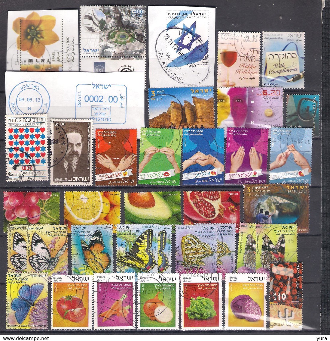 Lot 156 Israel  56 Different 2 Scans - Other & Unclassified