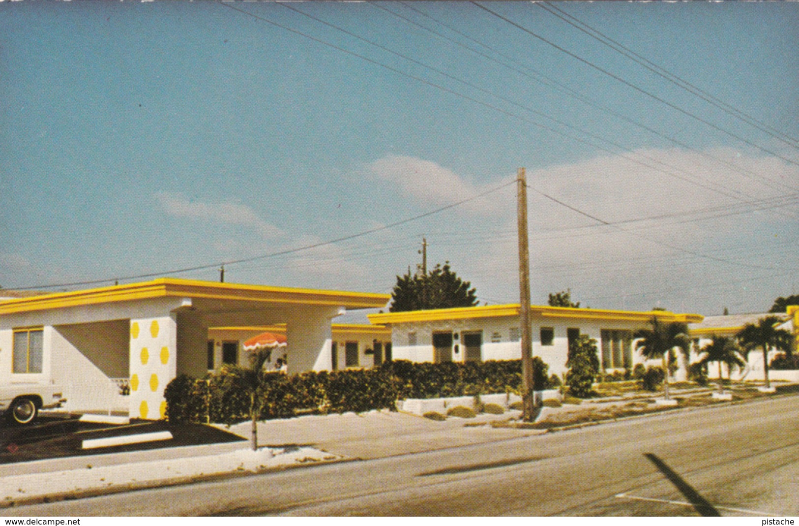 Hollywood Florida - Tower Motel - Written - 2 Scans - Other & Unclassified