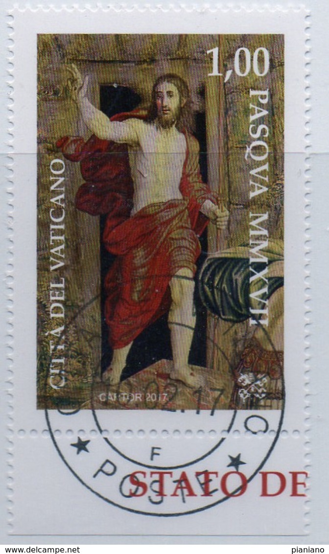 PIA  -  VATICANO - 2017 : Pasqua-    (SAS 1743) - Used Stamps