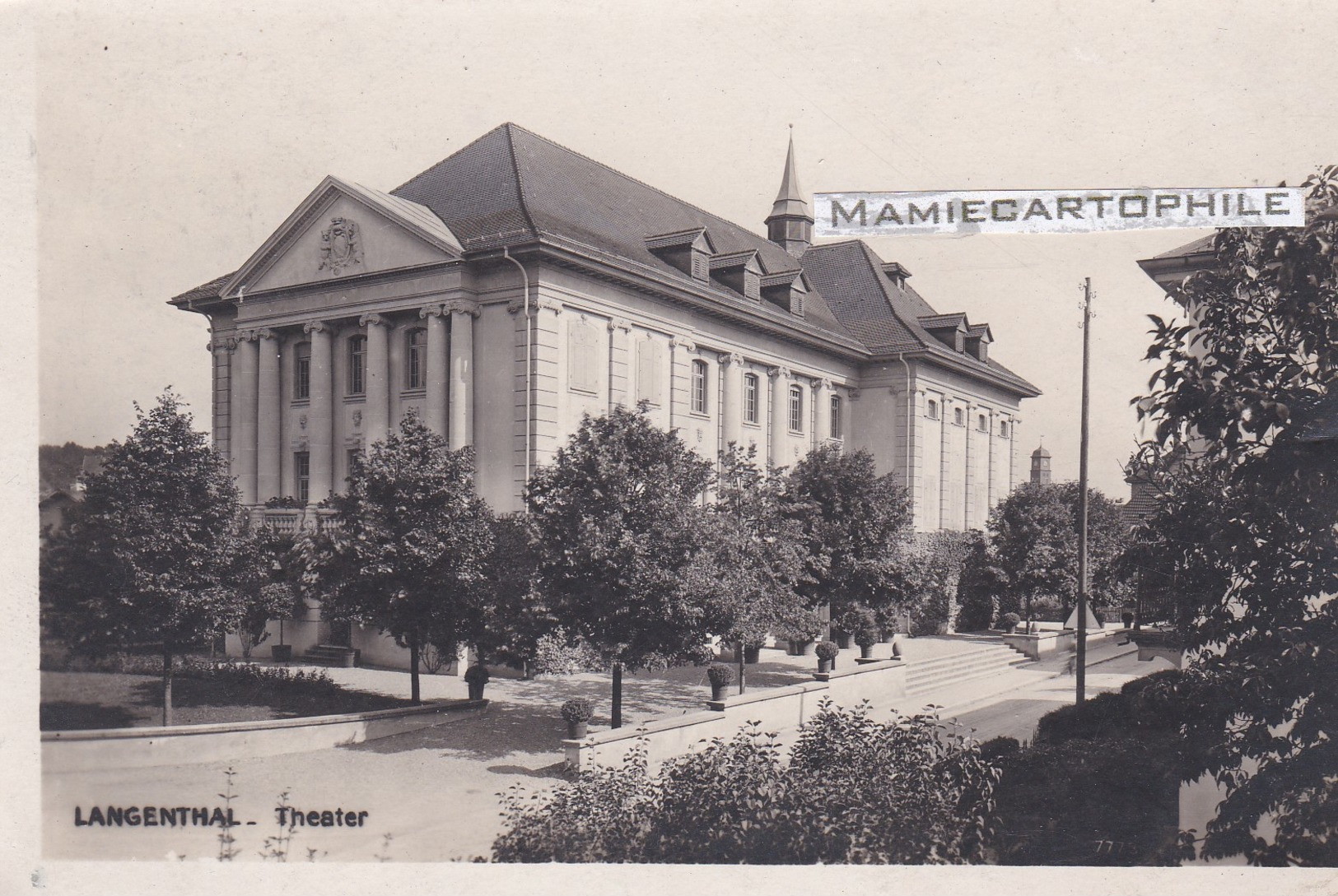Suisse - LANGENTHAL - Theater - 1929 - Langenthal