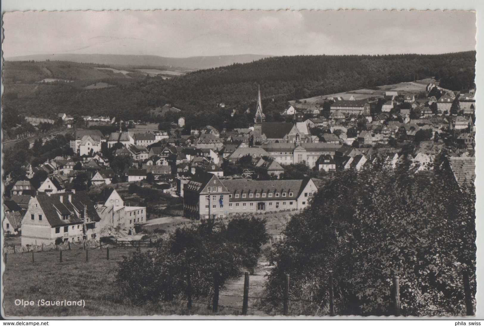 Olpe (Sauerland) Totalansicht - Olpe