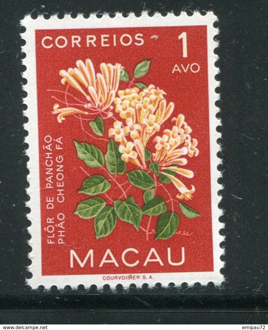 MACAO- Y&T N°363- Neuf Sans Charnière ** (fleurs) - Ungebraucht