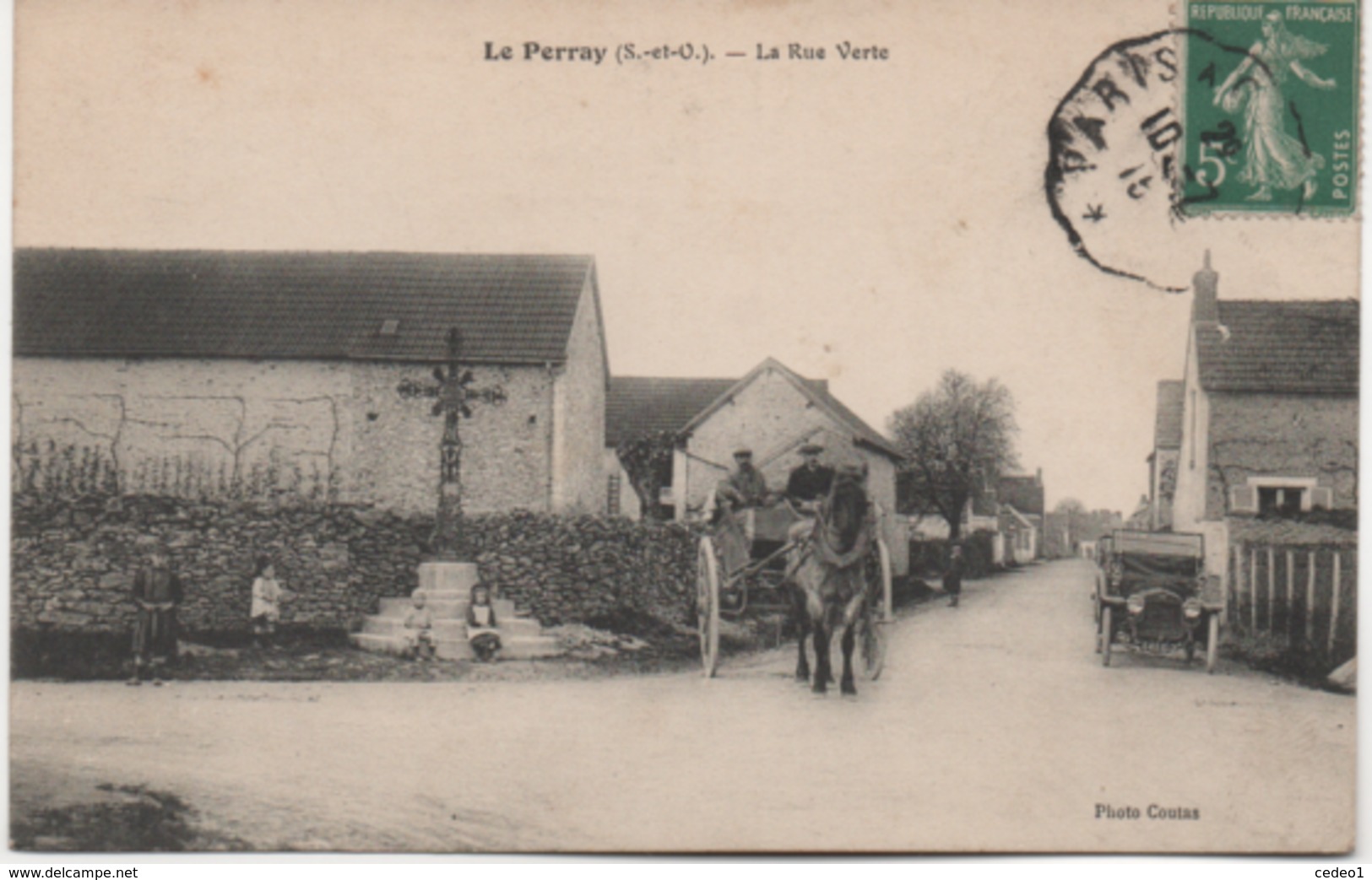 LE PERRAY  LA RUE VERTE  BEAU PLAN - Le Perray En Yvelines