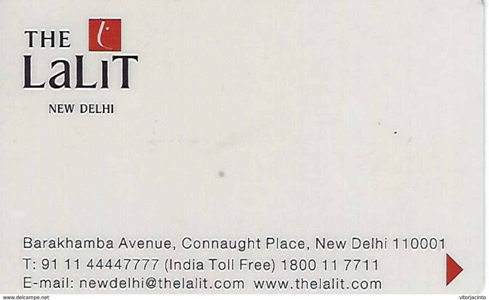 The Lalit New Delhi Hotel Keycard - India - Hotelkarten