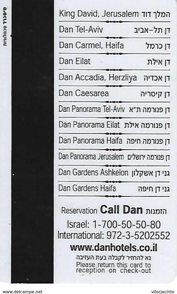 Dan Hotels Israel Hotel Keycard - Dan Panorama - Tel-Aviv - Israel - Hotelkarten