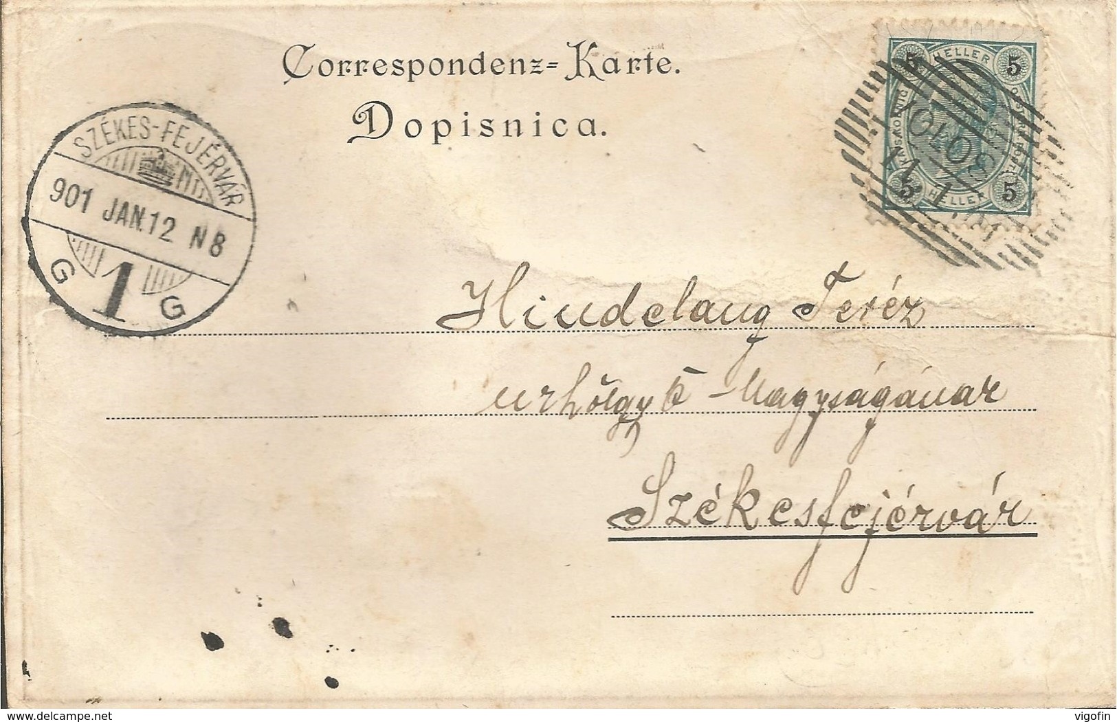 OPATIJA ABBAZIA HAFEN UND LANDUNGSPLATZ, HRVATSKA CROATIA, PC, Circulated 1901 - Croatia