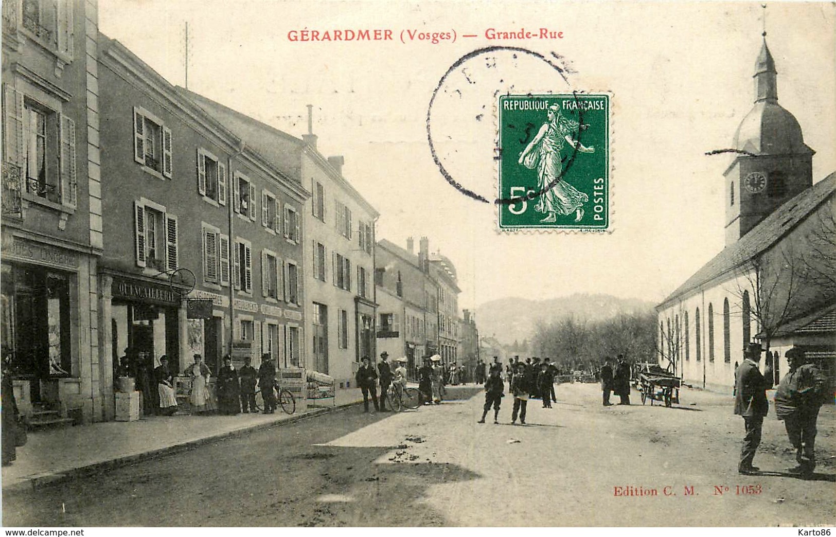 Gerardmer * Vosges * Grande Rue * Quincaillerie - Gerardmer
