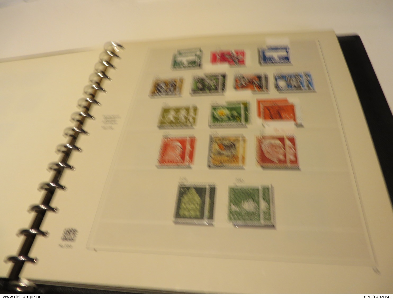 DEUTSCHLAND 1949 bis 1969 Posten o /    ** /  MARKEN auf SAFE-dual - VORDRUCKSEITEN im BINDER