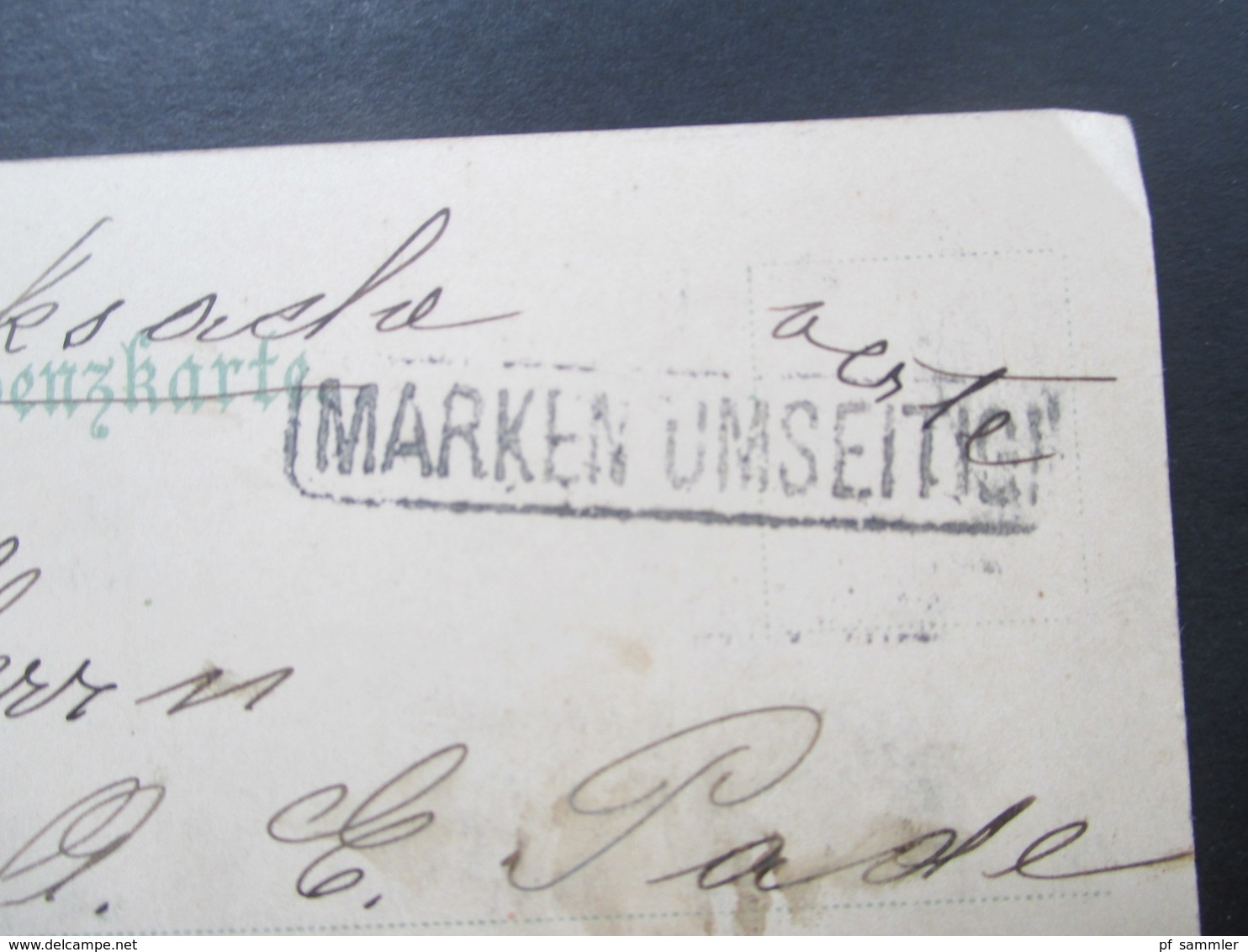 Österreich 1910 AK Karlsbad Elbogen. Bildseitig Frankiert. Stempel R1 Marken Umseitig! Drucksache Nach Dänemark! - Briefe U. Dokumente