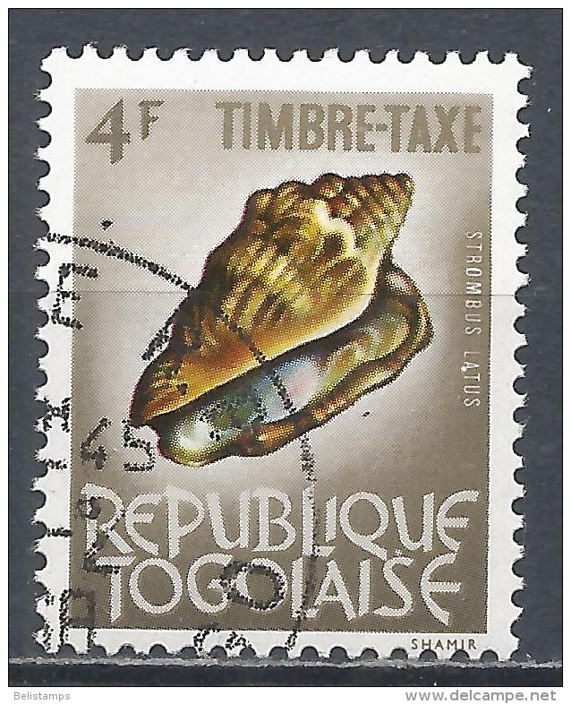 Togo 1965. Scott #J59 (U) Shell, Strombus Latus * - Togo (1960-...)