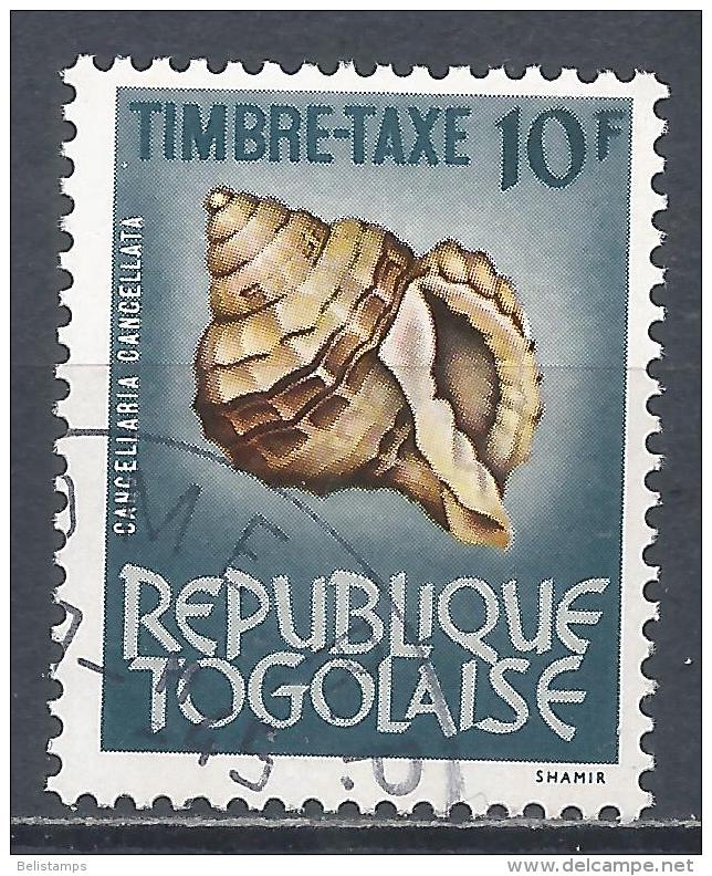 Togo 1964. Scott #J61 (U) Shell, Cancellaria Cancellata * - Togo (1960-...)