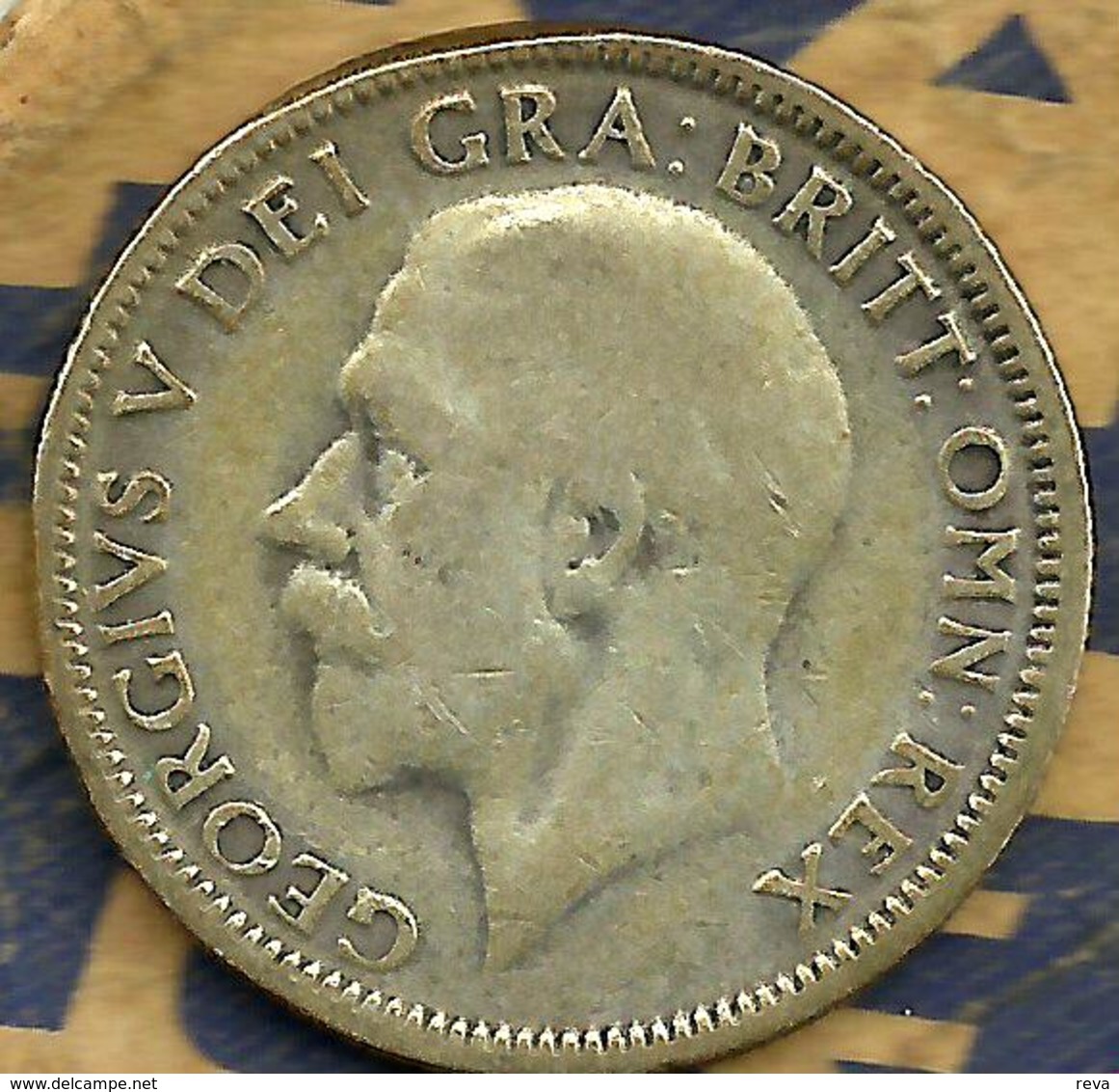 GREAT BRITAIN 1 SHILLING SHIELDS FRONT KGV HEAD BACK 1932 KM?  F+ AG SILVER READ DESCRIPTION CAREFULLY!!! - Altri & Non Classificati