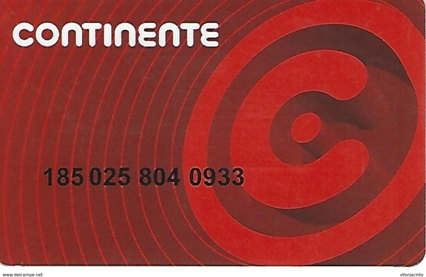 Continente Hiper Supermarket - Customer Loyalty Card - Portugal - Autres & Non Classés