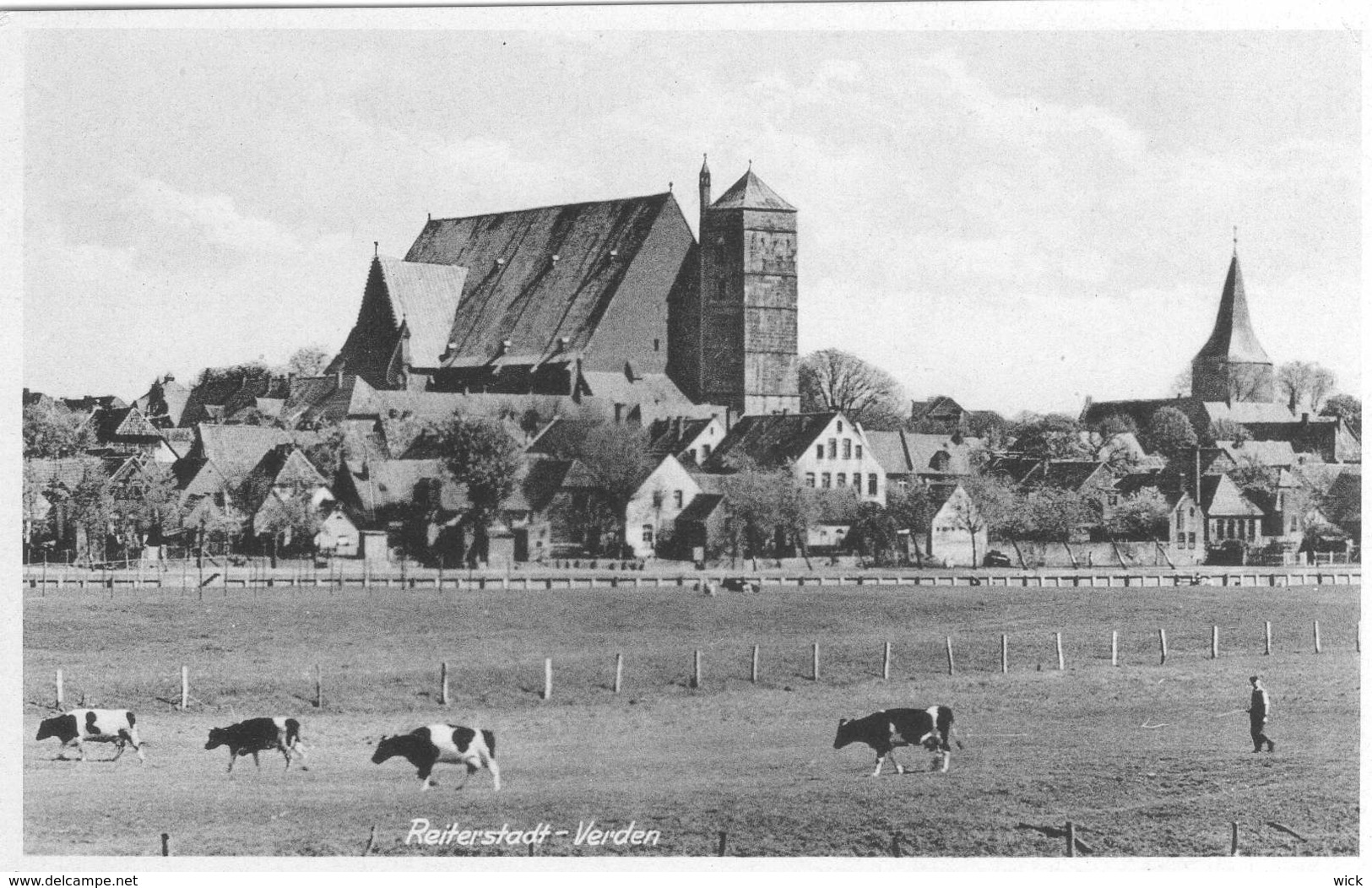 AK Verden - Verden An Der Aller Bei Biender, Langwedel -"REITERSTADT VERDEN"  -rar !!! - Verden