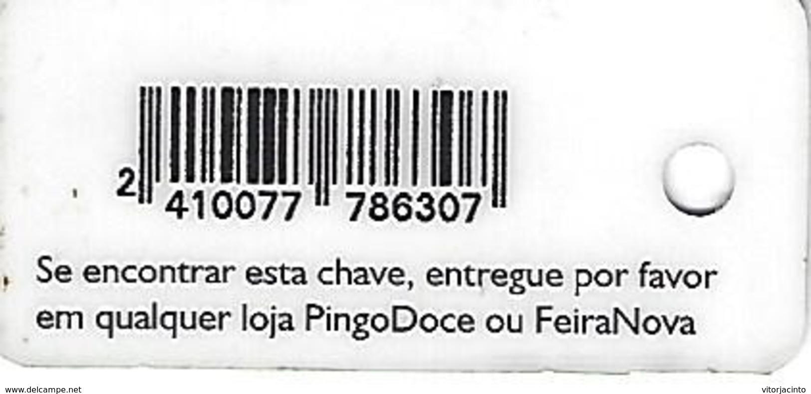 Feira Nova+Pingo Doce Hiper Supermarket - Customer Loyalty Mini Card Dominó - Portugal - Autres & Non Classés