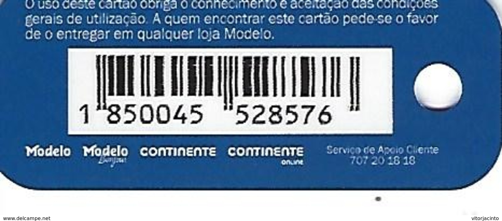 Modelo Supermarket - Customer Loyalty Mini Card - Portugal - Autres & Non Classés