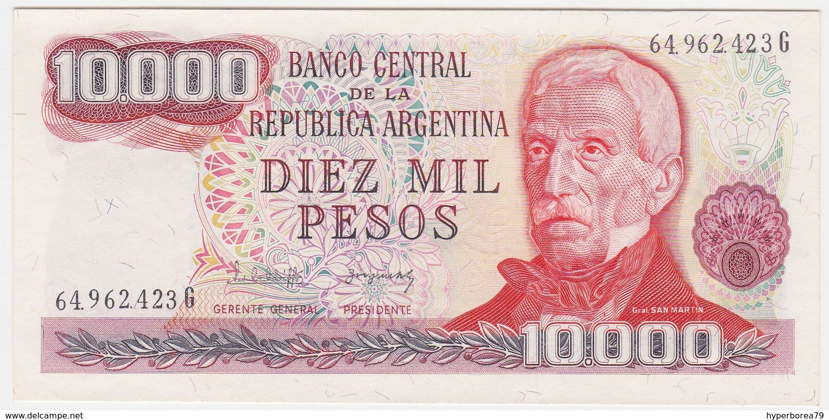 Argentina P 306 - 10000 10.000 Pesos 1976 1983 - UNC - Argentina