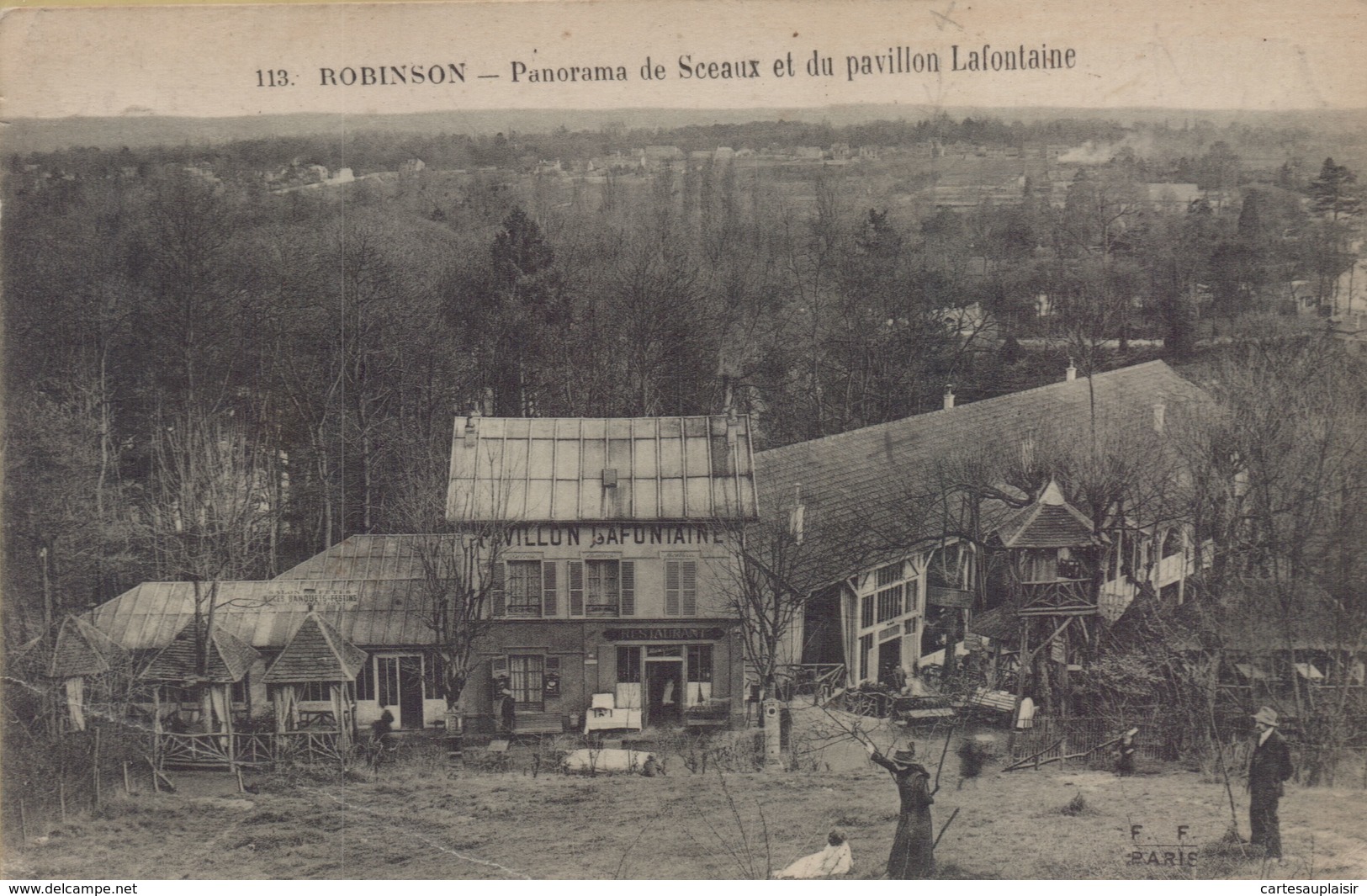 Le Plessis Robinson : Panorama De Sceaux Et Du Pavillon Lafontaine - Le Plessis Robinson