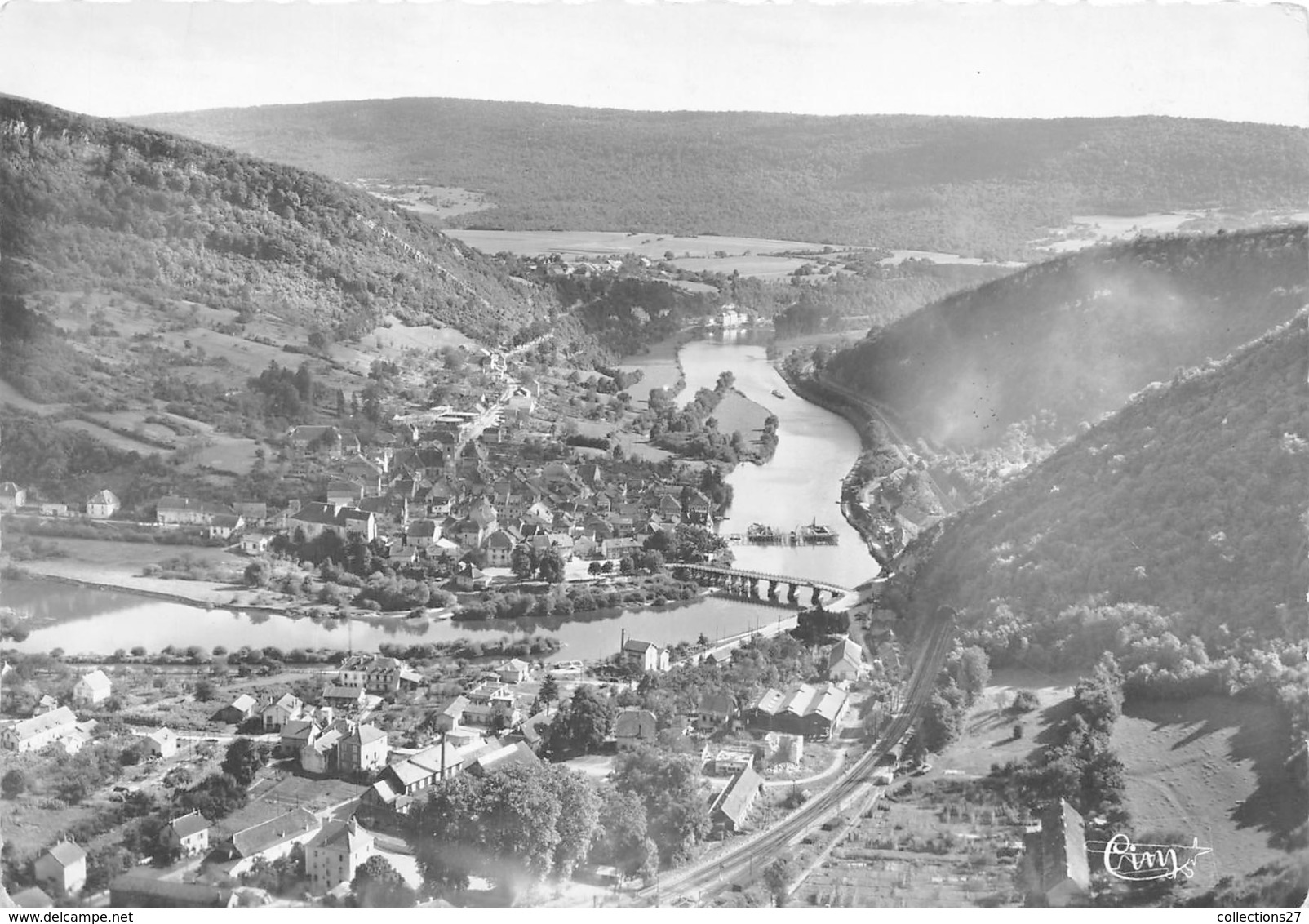 25-CLERVAL-VUE PANORANIQUE AERIENNE - Autres & Non Classés