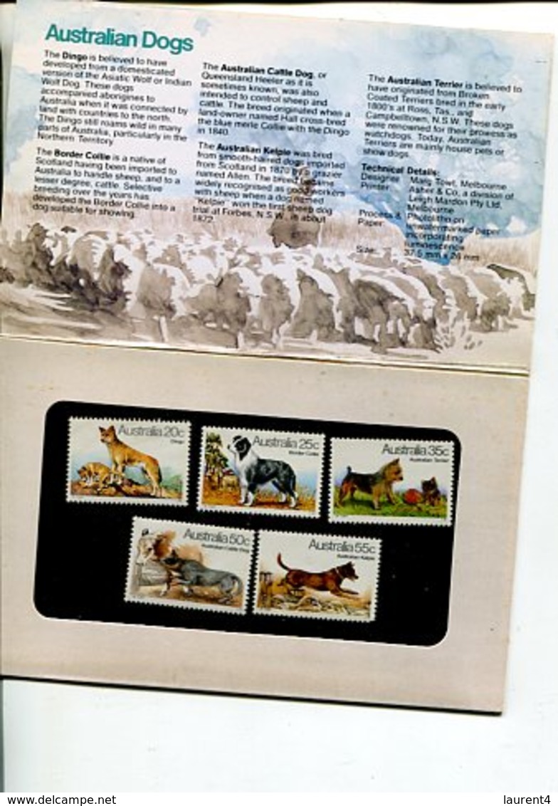 (700) Australia Dog Presentation Folder - Presentation Packs
