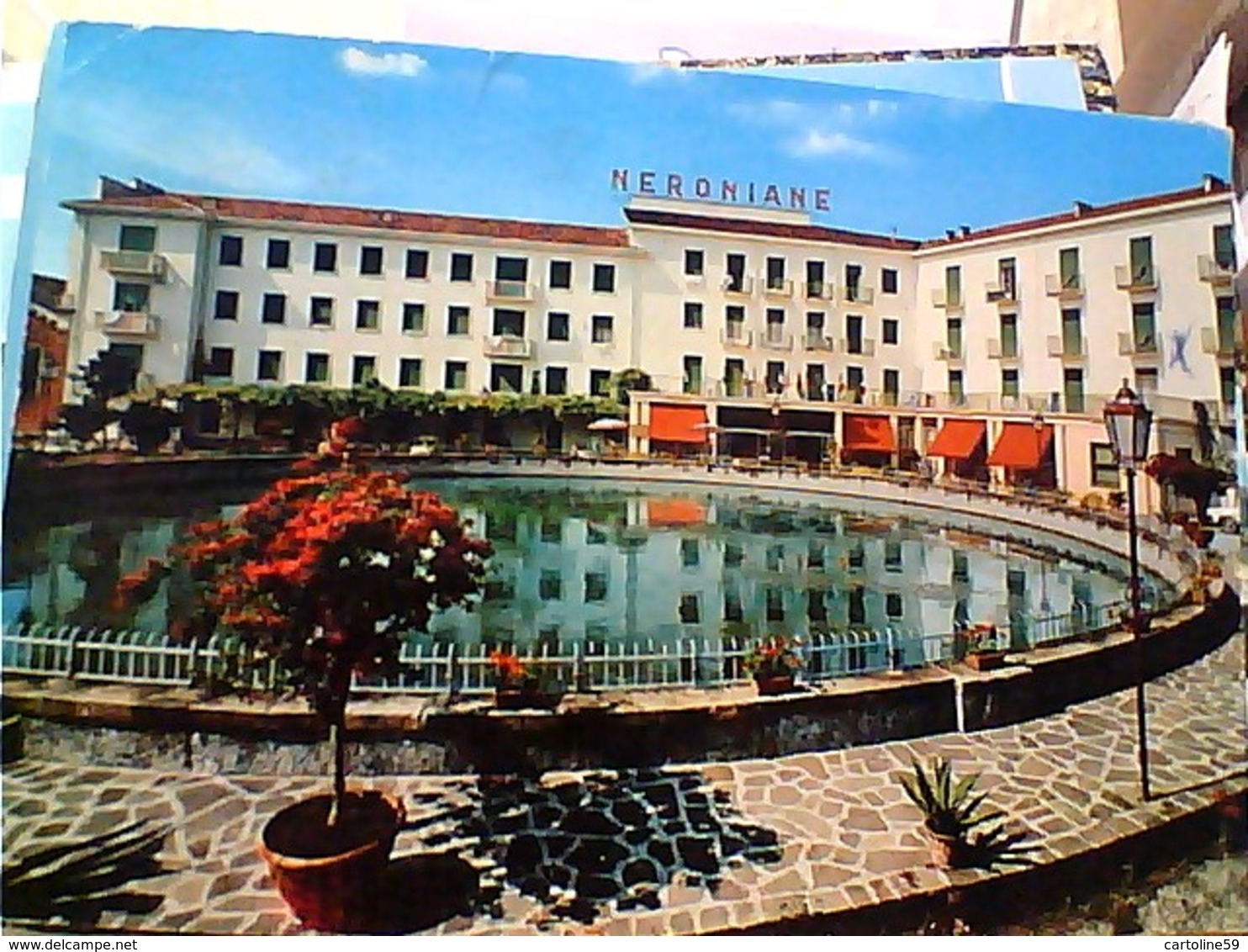 11 CARD ABANO TERME MONTEGROTTO HOTEL PATRIA  BRISTOL BUJA ARISTON COLUMBUS ORVIETO IL CENTRO VB1965/82 GS1786