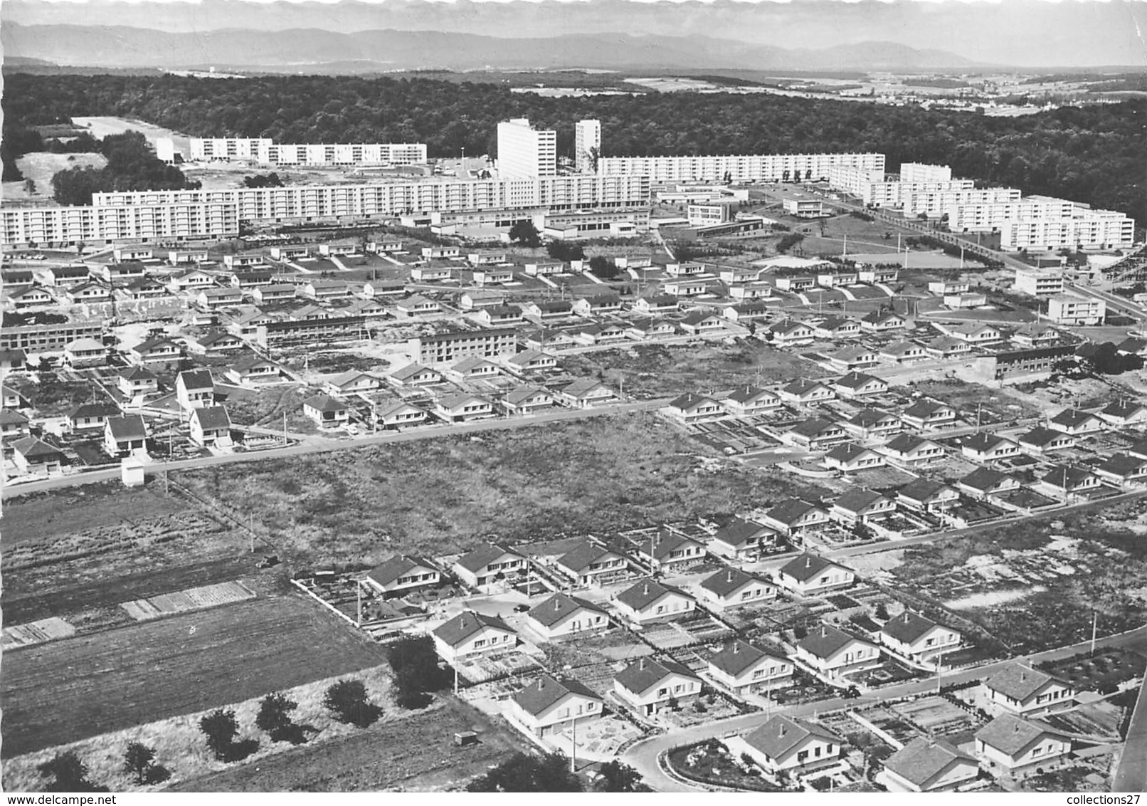 25-MONTBELLIARD- VUE DU CIEL LE GRAND CHARMONT- LES FOUGERES - Montbéliard