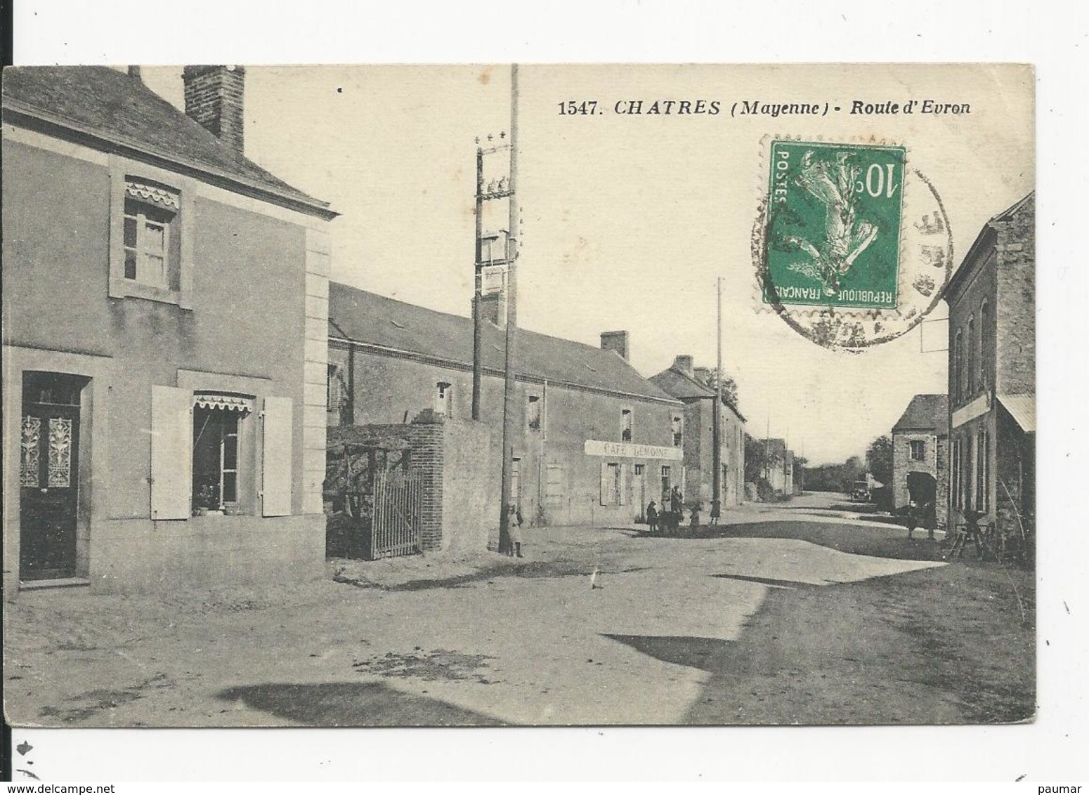 Chartres  (Mayenne) Route D'Evron - Autres & Non Classés