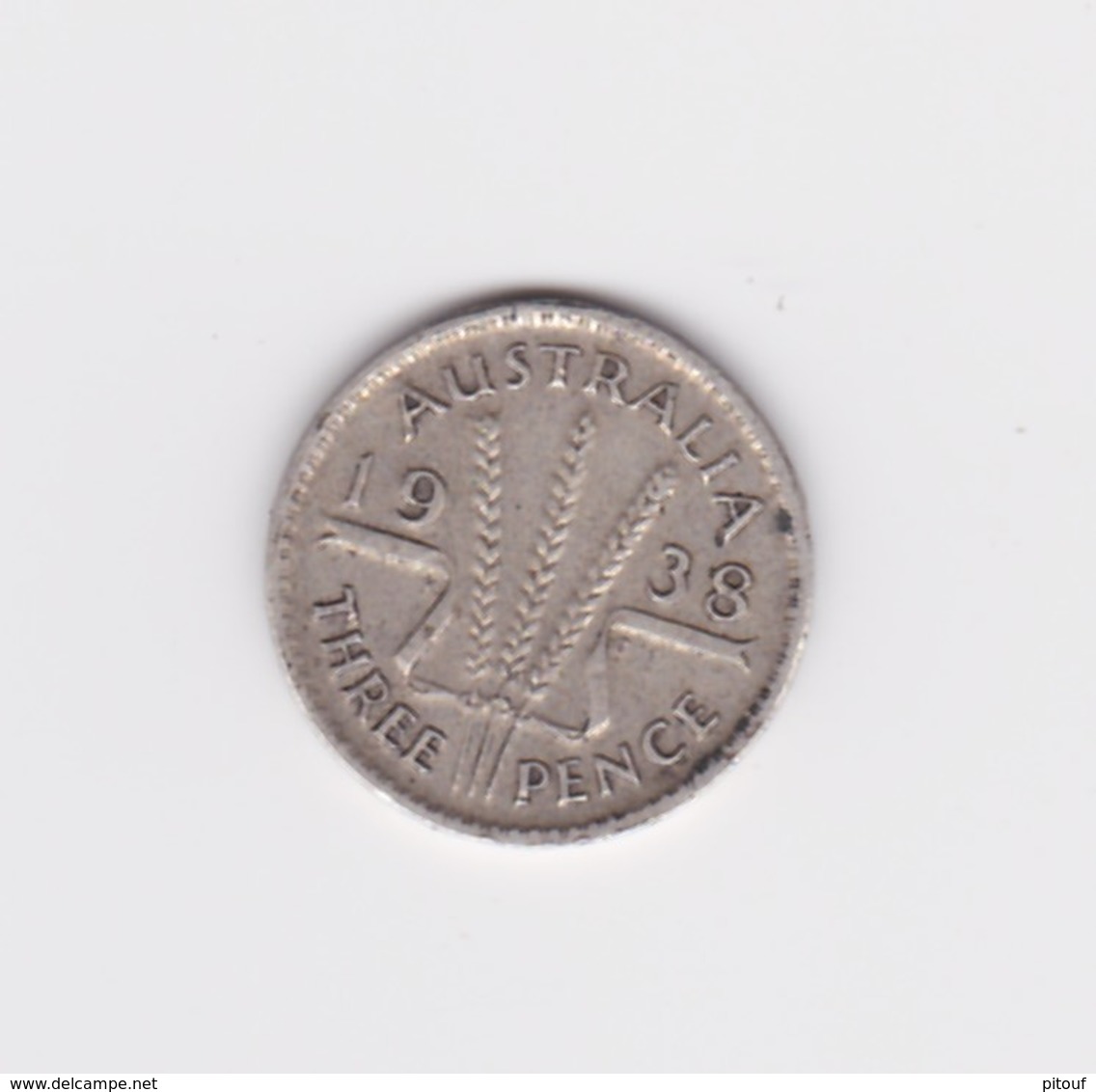 3 Pence 1938 Australie Argent TTB - Threepence