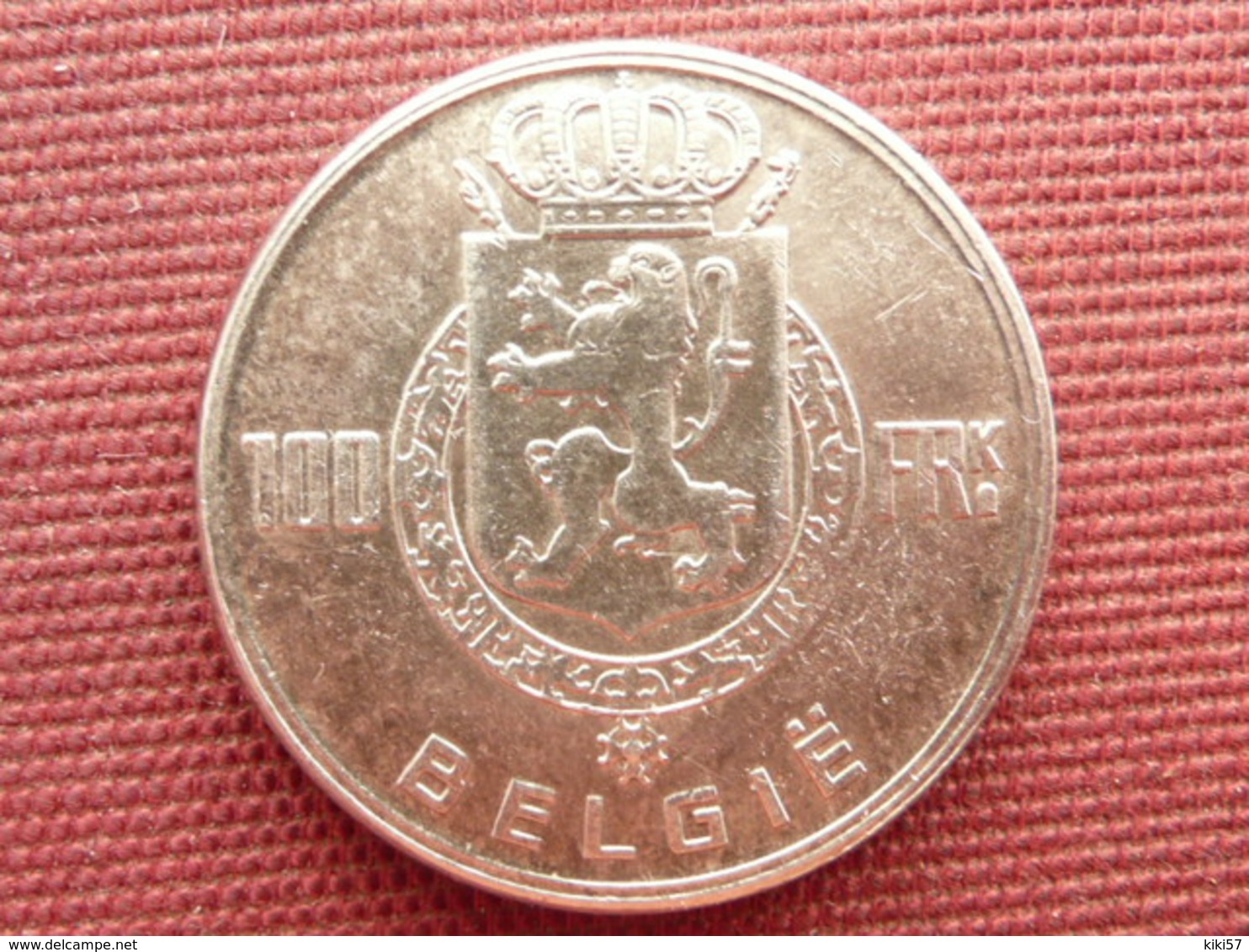 BELGIQUE  Monnaie De 100 Frs 1951 Belgie En Argent - 50 Francs
