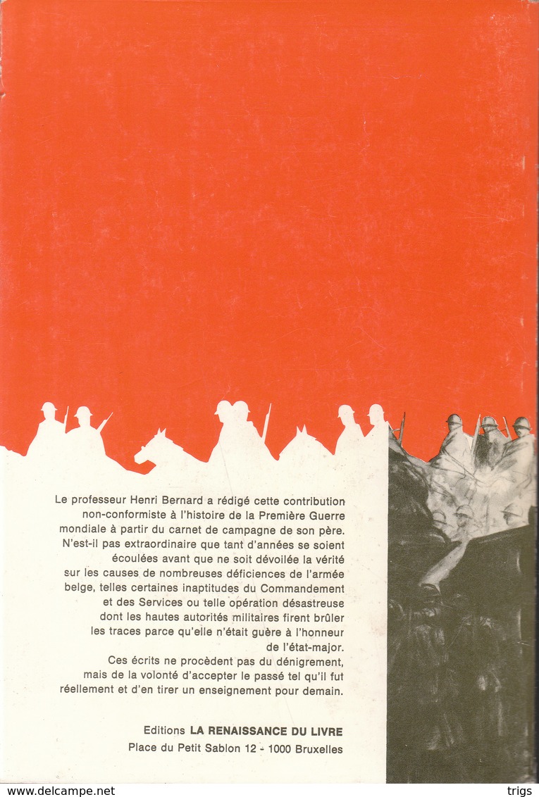 L'An 14 Et La Campagne Des Illusions (Henri Bernard, Professeur émérite De L'École Royale Militaire) - Oorlog 1914-18