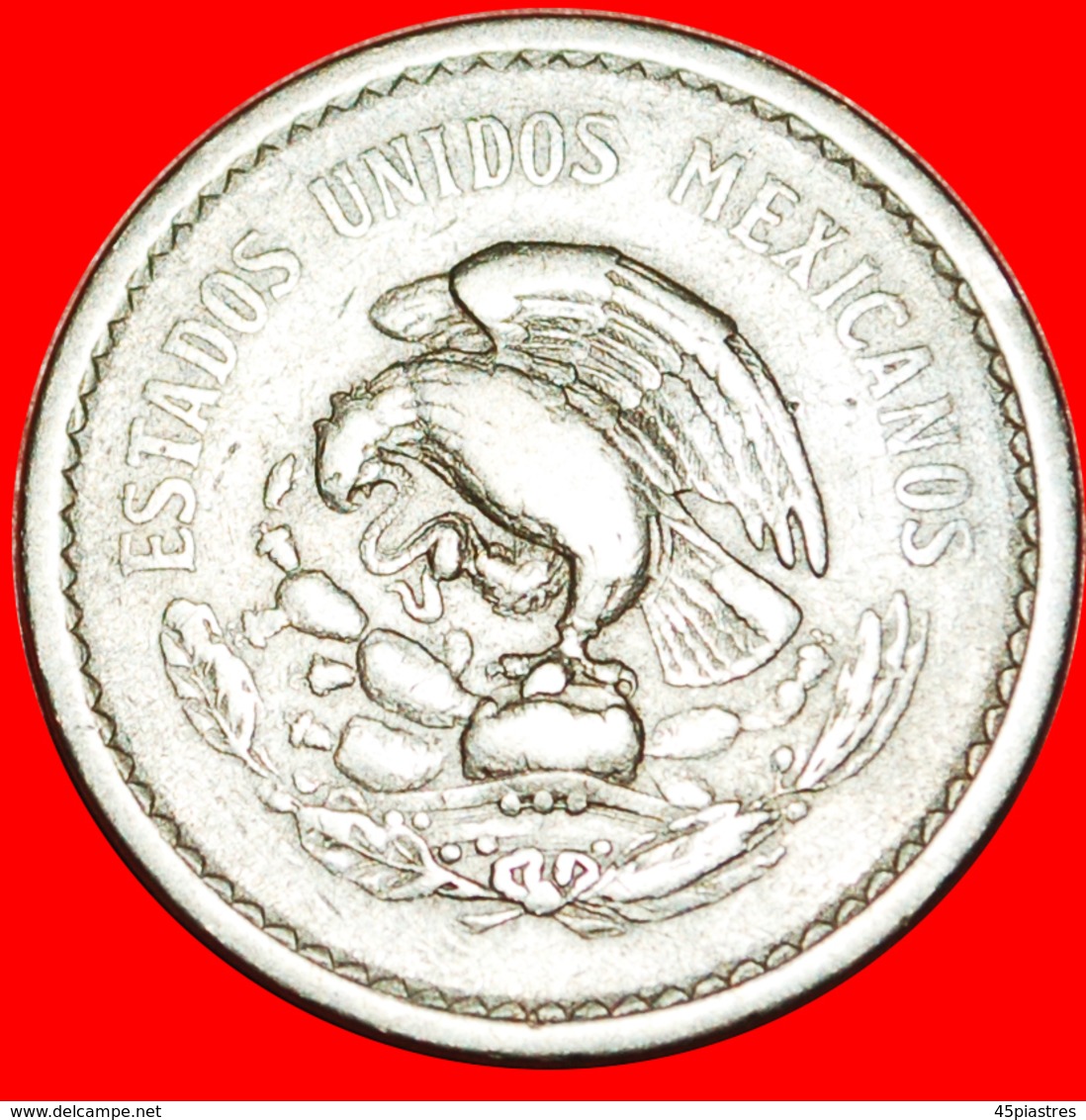 # SUN STONE: MEXICO ★ 10 CENTAVOS 1939 INTERESTING YEAR! LOW START ★ NO RESERVE! - Mexico