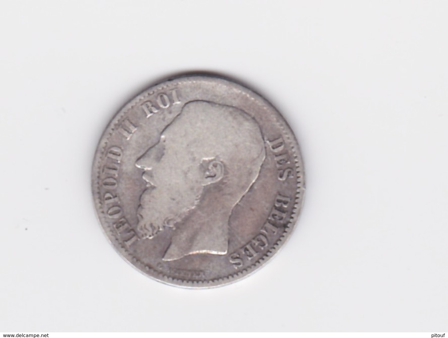 50 Centimes Belgique 1899 (légende Française)TB à TTB - 50 Cents