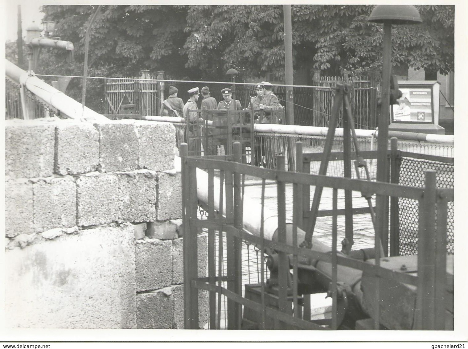 Construction Du Mur De Berlin - Lot De 38 Grandes Photos Prises En Août 1961 (18 Cm X 13 Cm) - Lieux