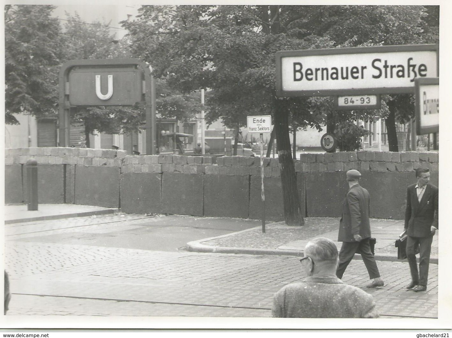 Construction Du Mur De Berlin - Lot De 38 Grandes Photos Prises En Août 1961 (18 Cm X 13 Cm) - Lieux