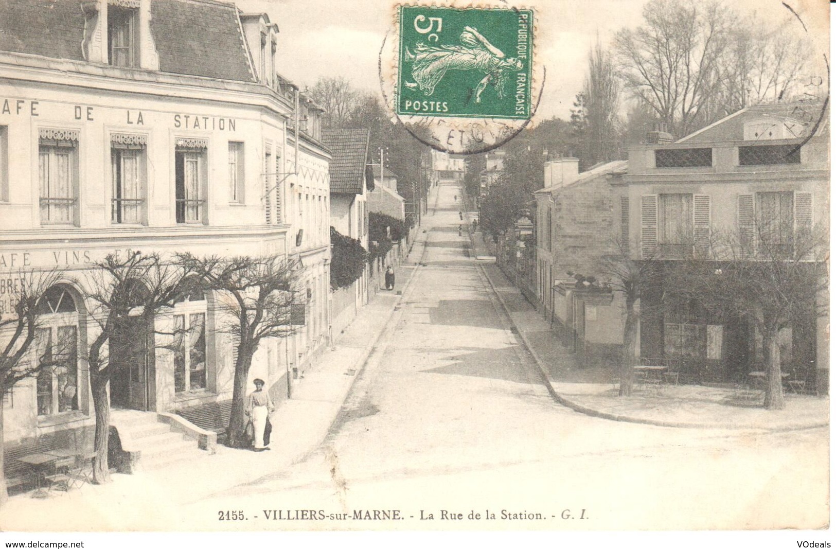 (94) Val De Marne - CPA - La Rue De La Station - Villiers Sur Marne