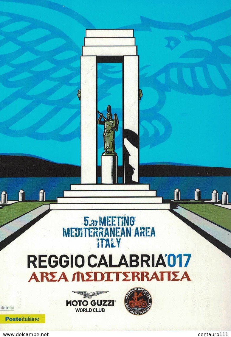 Reggio Calabria, Calabria, Motociclismo, Moto Guzzi, Annullo Postale, Marcofilia - Motociclismo