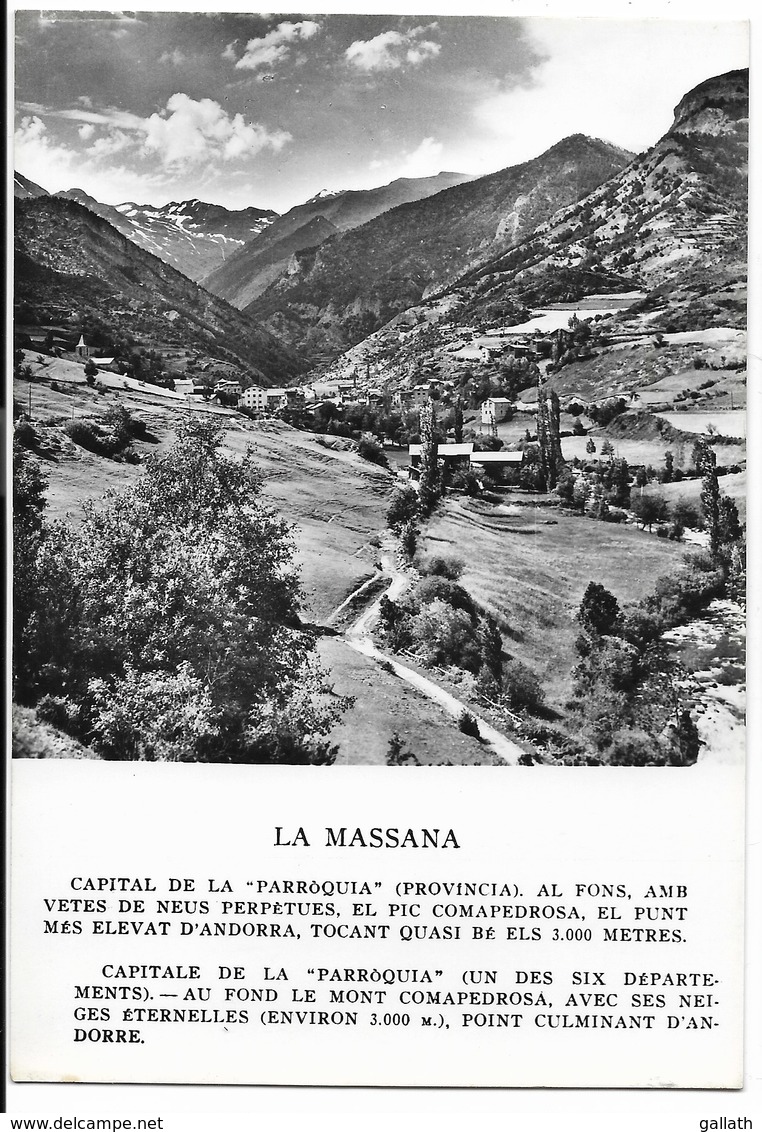 LA MASSANA-Capitale De La "Parroquia" - Vue Générale... - Andorra