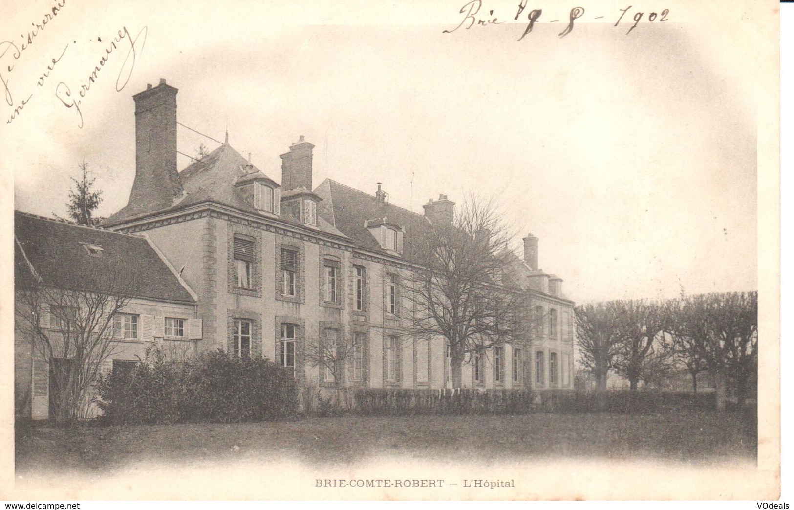 (77) Seine Et Marne - CPA - Brie-Comte-Robert - L'Hôpital - Brie Comte Robert