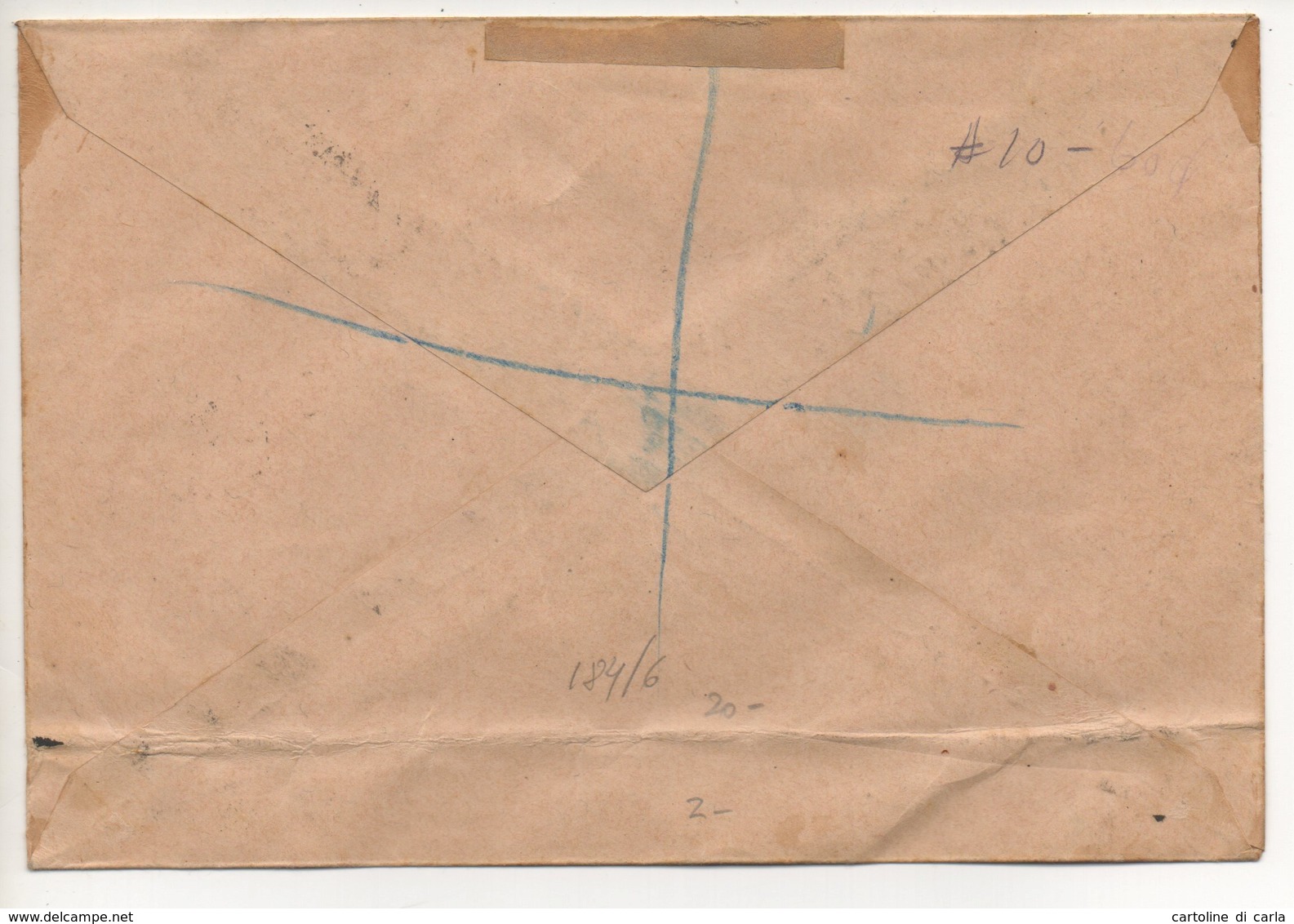 REGISTERED LETTER FIRST DAY COVER ALEXANDRIA TO ENGLAND #2 - Poste Aérienne