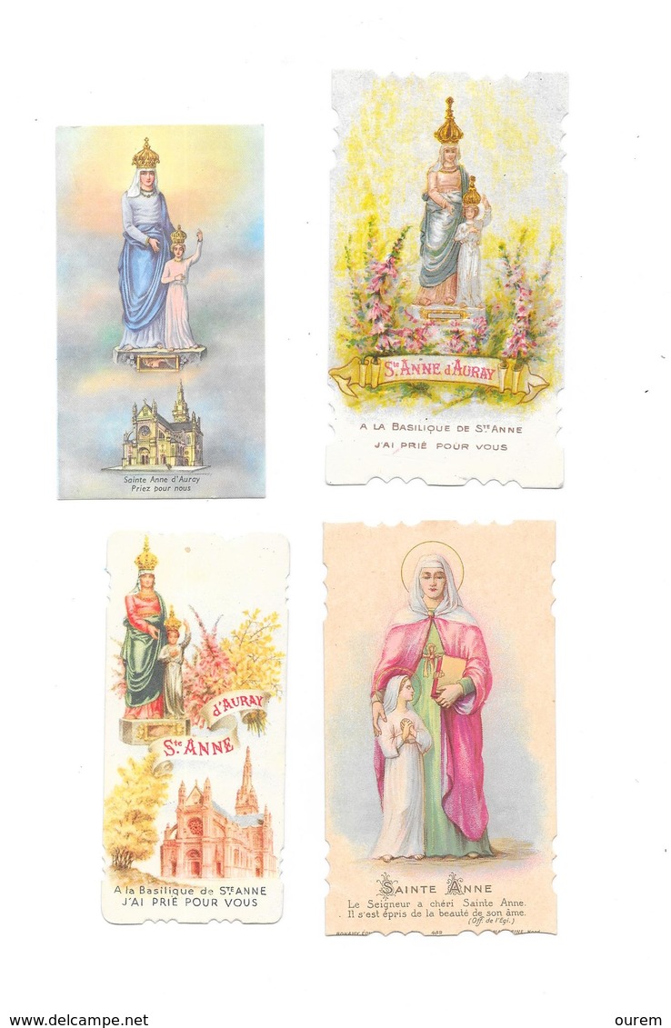 4 IMAGES DE SAINTE ANNE - Godsdienst & Esoterisme